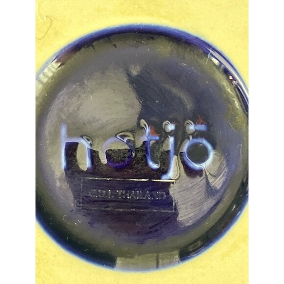 Eddie Bauer 1990s Cobalt Blue Coffee Mug by HotJo – Made in Thailand – Retro Cer - Picture 6 of 6